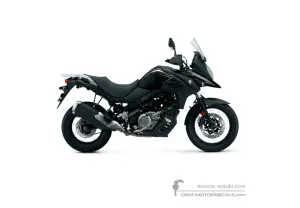 Adesivi per Suzuki DL650XT VSTROM 2017 - Nero • Suzuki Adesivi OEM