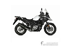 Decals for Suzuki DL650XT VSTROM 2017 - White • Suzuki OEM Decals