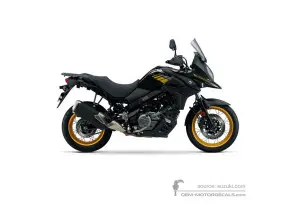 Decals for Suzuki DL650XT VSTROM 2020 - Black • Suzuki OEM Decals