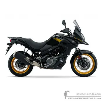 Suzuki DL650XT VSTROM 2020 - Czarny - Glass Sparkle Black