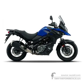 Suzuki DL650XT VSTROM 2020 - Blu - Pearl Vigor Blue