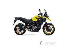 Stickers voor Suzuki DL650XT VSTROM 2020 - Geel • Suzuki OEM Stickers