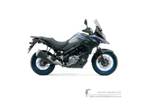 Adesivi per Suzuki DL650XT VSTROM 2021 - Grigio • Suzuki Adesivi OEM