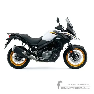 Suzuki DL650XT VSTROM 2021 - Bianco - Pearl Brilliant White
