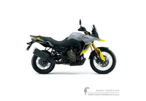Adesivi per Suzuki DL800 VSTROM 2023 - Grigio • Suzuki Adesivi OEM