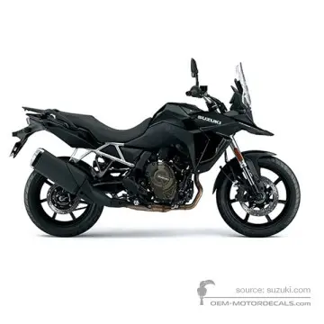 Suzuki DL800 VSTROM 2024 - Czarny - Glass Sparkle Black