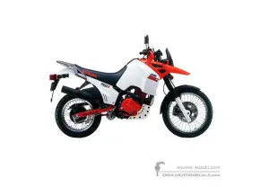Decals for Suzuki DR750S BIG 1988 - Red • Suzuki OEM Decals