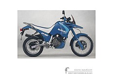 Aufkleber für Suzuki DR750S BIG 1989 - Blau • Suzuki OEM-Aufkleber