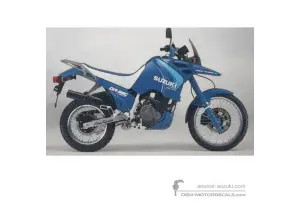 Aufkleber für Suzuki DR750S BIG 1989 - Blau • Suzuki OEM-Aufkleber