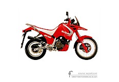 Pegatinas para Suzuki DR750S BIG 1989 - Rojo • Suzuki Pegatinas OEM