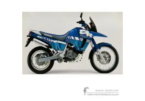 Aufkleber für Suzuki DR800S BIG 1992 - Blau • Suzuki OEM-Aufkleber