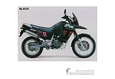 Stickers voor Suzuki DR800S BIG 1993 - Zwart • Suzuki OEM Stickers
