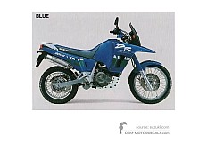 Stickers voor Suzuki DR800S BIG 1993 - Blauw • Suzuki OEM Stickers