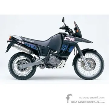 Suzuki DR800S BIG 1994 - Noir - Pearl Novelty Black