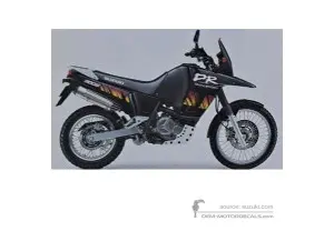 Aufkleber für Suzuki DR800S BIG 1995 - Schwarz • Suzuki OEM-Aufkleber