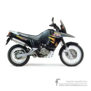Suzuki DR800S BIG 1996 - Zielony - Candy Forrest Green Metallic