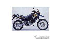 Pegatinas para Suzuki DR800S BIG 1997 - Negro • Suzuki Pegatinas OEM
