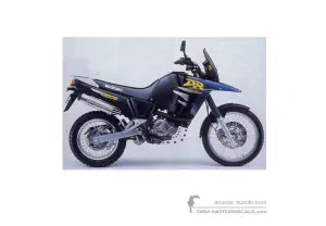 Decals for Suzuki DR800S BIG 1997 - Black • Suzuki OEM Decals