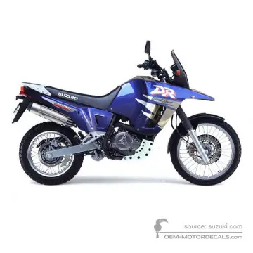 Suzuki DR800S BIG 1997 - Azul - Pearl Suzuki Medium Blue