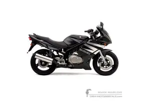 Decals for Suzuki GS500F 2004 - Black • Suzuki OEM Decals