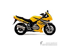 Aufkleber für Suzuki GS500F 2004 - Gelb • Suzuki OEM-Aufkleber