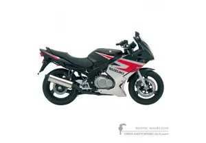 Decals for Suzuki GS500F 2005 - Black • Suzuki OEM Decals