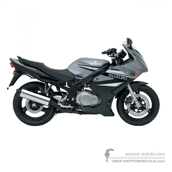 Suzuki GS500F 2007 - Zwart - Pearl Nebular Black / Phantom Grey Metallic