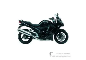 Aufkleber für Suzuki GSX1250FA 2011 - Schwarz • Suzuki OEM-Aufkleber