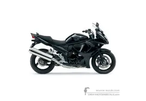Aufkleber für Suzuki GSX1250FA 2012 - Schwarz • Suzuki OEM-Aufkleber
