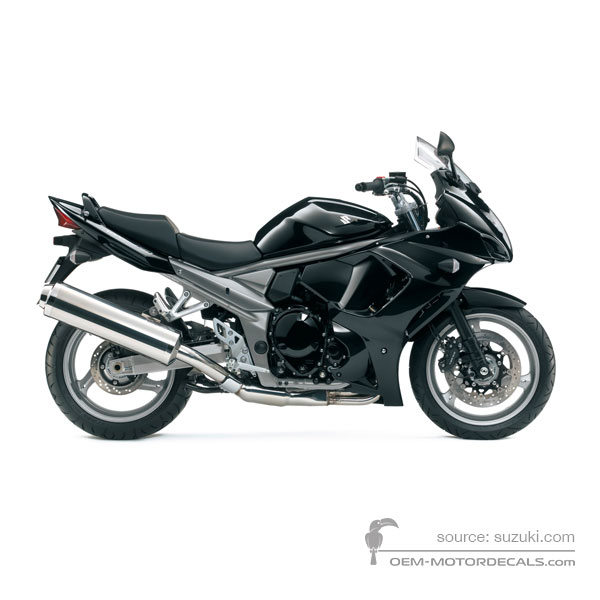 Decals for Suzuki GSX1250FA 2014 - Black • Suzuki OEM Decals