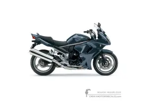 Decals for Suzuki GSX1250FA 2014 - Gray • Suzuki OEM Decals