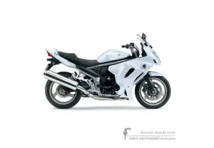 Decals for Suzuki GSX1250FA 2014 - White • Suzuki OEM Decals