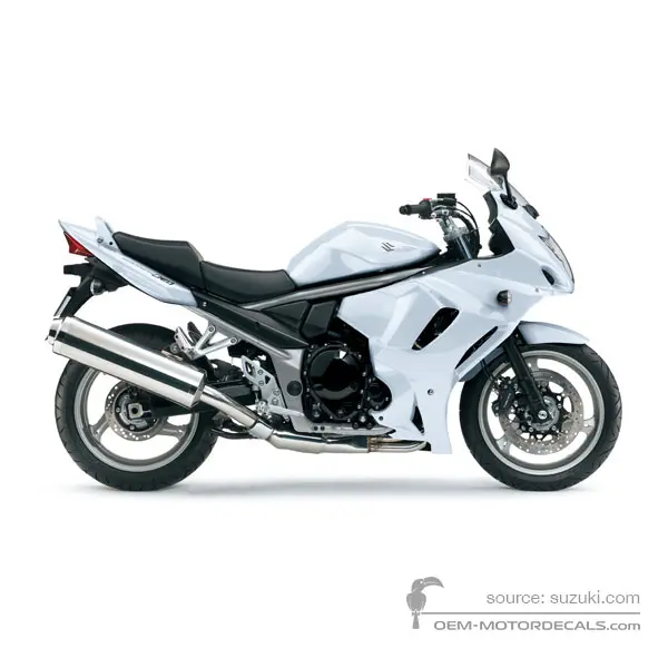 Suzuki GSX1250FA 2014 - White - Pearl Glacier White
