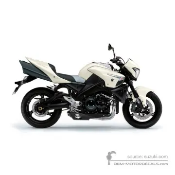 Suzuki GSX1300 B-KING 2008 - White - Pearl Mirage White