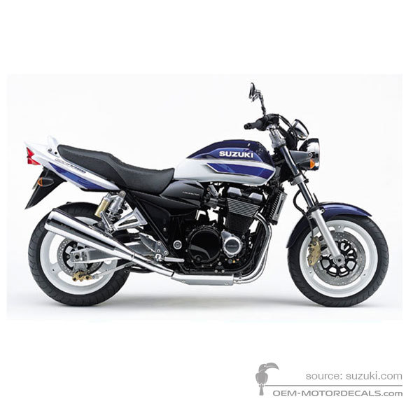 Decals for Suzuki GSX1400 2002 - Blue • Suzuki OEM Decals