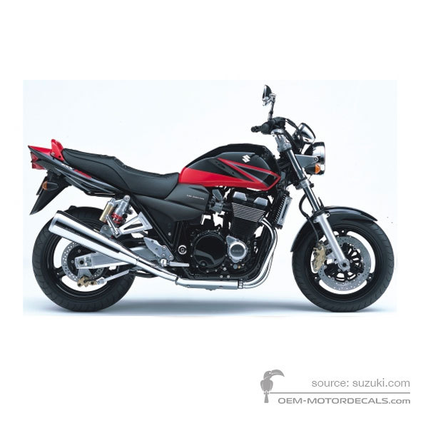 Stickers voor Suzuki GSX1400 2004 - Zwart • Suzuki OEM Stickers