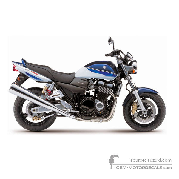 Stickers voor Suzuki GSX1400 2005 - Blauw • Suzuki OEM Stickers