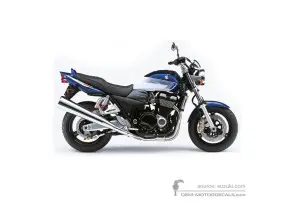 Decals for Suzuki GSX1400 2006 - Blue • Suzuki OEM Decals
