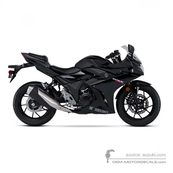 Suzuki GSX250R 2018 - Czarny - Pearl Nebular Black