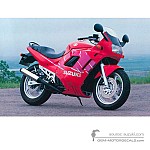 Suzuki GSX600F 1993 - Rouge