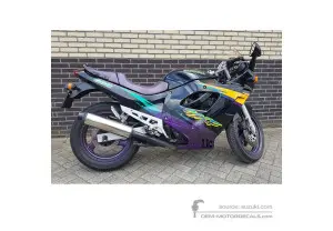 Aufkleber für Suzuki GSX600F 1996 - Schwarz • Suzuki OEM-Aufkleber