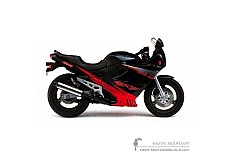 Decals for Suzuki GSX600F 1997 - Black • Suzuki OEM Decals
