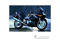 Decals for Suzuki GSX600F 2000 - Black • Suzuki OEM Decals