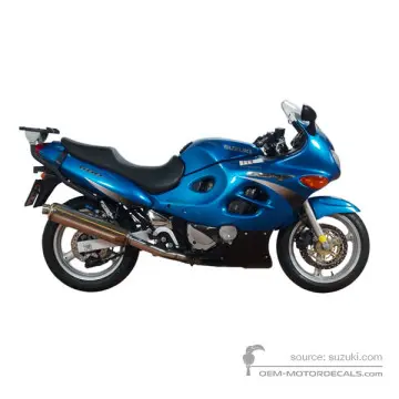 Suzuki GSX600F 2001
