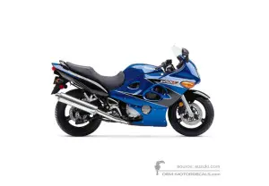 Adesivi per Suzuki GSX600F 2003 - Blu • Suzuki Adesivi OEM