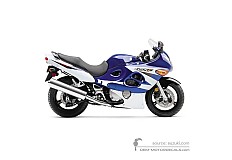 Stickers voor Suzuki GSX600F 2004 - Blauw • Suzuki OEM Stickers