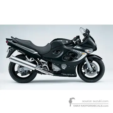 Suzuki GSX600F 2006 - Czarny - Space Black
