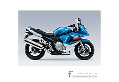 Decals for Suzuki GSX650F 2009 - Blue • Suzuki OEM Decals