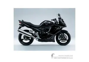 Decals for Suzuki GSX650F 2010 - Black • Suzuki OEM Decals