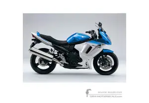 Decals for Suzuki GSX650F 2011 - Blue • Suzuki OEM Decals